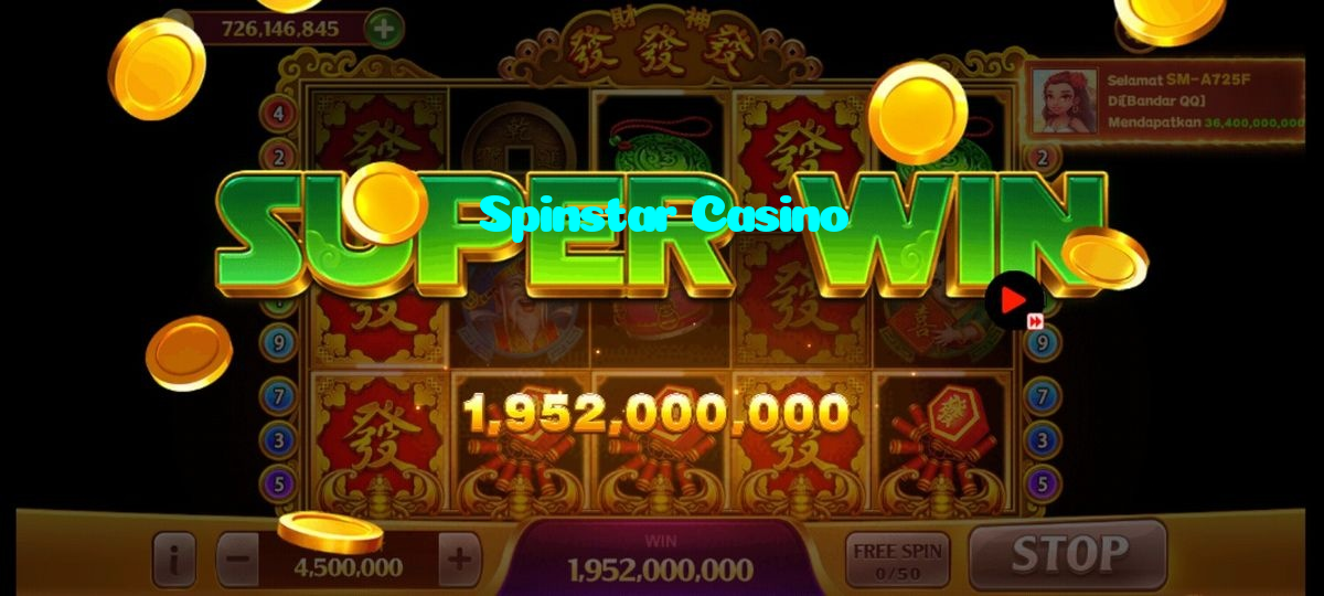 Spinstar Casino خوش آمدید بونس +600% پیشکش موبائل ایپ کے پروموشن سیکشن میں دکھائی دیتی ہے۔